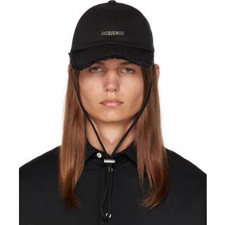Jacquemus La Casquette Artichaut baseball cap - black - L