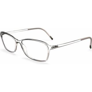 Silhouette SPX Illusion Fuld Kant 1605/75 8510 50 Briller Kvinder Krystalklar - Smokey Clear - 50mm