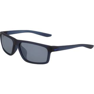 Nike Unisex NIKE CHRONICLE FJ2216 410 Solbriller Plast Blå uigennemsigtig Multifarvet Firkantet Normal