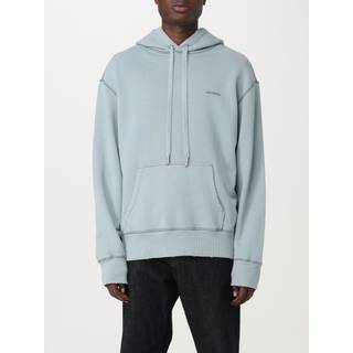 Ami Paris Logo cotton jersey hoodie - blue - EU 50