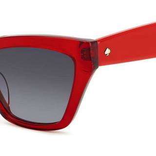 Kate Spade Fay/G/S Asian Fit C9A/9O 54 Solbriller Kvinder Rød - Transparent Red - 54mm