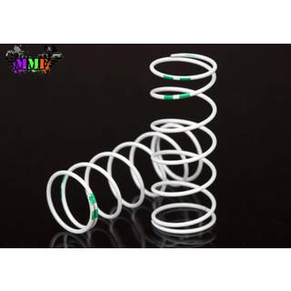 Traxxas - TRX7441 - Spring, shock, white (GTR long) (0.653 rate green) (1 pair)