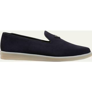 Prada Suede slippers - blue - EU 43