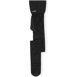 Butterfly Lace Tight Black A5545 - Black - GANNI - Sort S