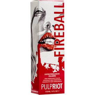 Pulp Riot Fireball semi-permanent hårfarve, 4 oz - intens farve, langvarig
