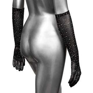 California Exotics Radiance Full Length Gloves Black