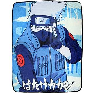 Syv gange Six Naruto Shippuden Kakashi Hatake Japanese Script Super Plush Fleece Through T?ppe