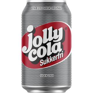 Jolly Cola Sukkerfri, 33 cl