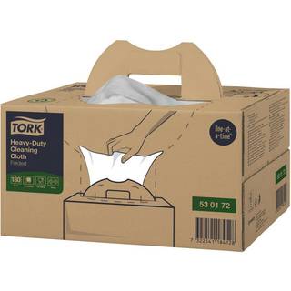 Tork 530172 Heavy-Duty aftørringsklud W7 hvid