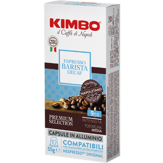 Kimbo Espresso Barista Decaf kaffekapsler 10 stk