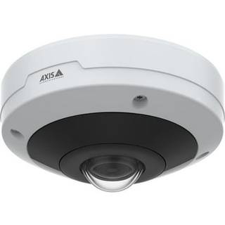 Axis Communications Panorama Kamera 02511-001 2,2mm Überwachungskamera mit 12 Megapixel Auflösung. professionelle Kamera für außen - weiß