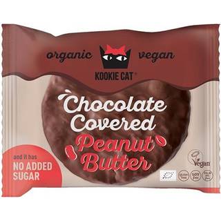 Kookie Cat Choko overtrukken jordnøddesmør Økologisk - 50 gram