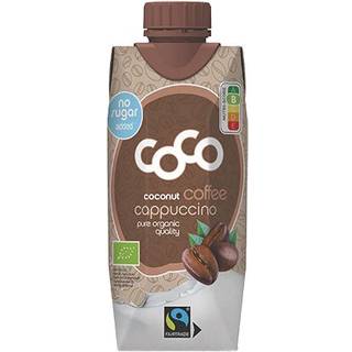 Kokosdrik m. kaffe (cappuccino) Økologisk - 330 ml - Dr. Antonio Martins - Mindst holdbar til : 29-05-2025