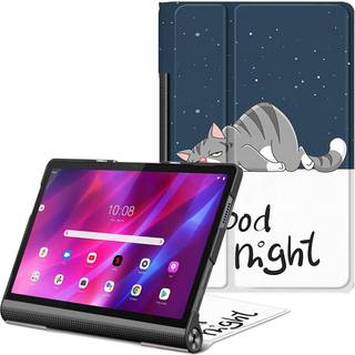 Lenovo Yoga Tab 11 Læder Cover med Ståfunktion - "Good Night"