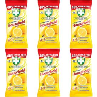 Green Shield | Antibakterielle servietter - Citrus | 70 stk. | 0.22/Stk.