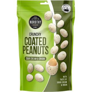 Nordthy Coated Peanuts Sour Cream & Onion (100 g)