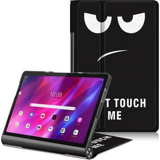 Lenovo Yoga Tab 11 Læder Cover med Ståfunktion - "Don&#39;t Touch Me"