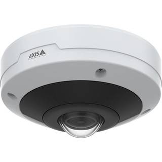 Axis Communications Panorama Kamera 02510-001 1,1mm Überwachungskamera mit 6 Megapixel Auflösung. professionelle Kamera für außen - weiß