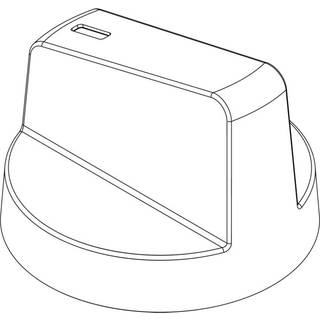 Electrolux knap, funktion, hvid 140248066049