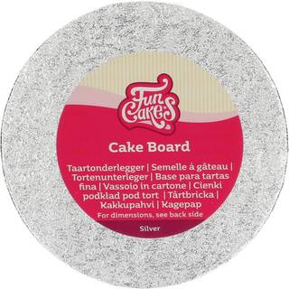 Kagepap rund, diameter 15 cm - FunCakes