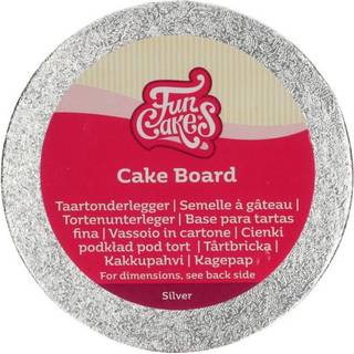 Kagepap rund, diameter 10 cm - FunCakes