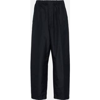 Lemaire High-rise tapered silk pants - black - L