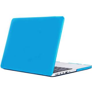 MacBook Air 13 (2020) - Hard Case -  Blå / Gennemsigtig