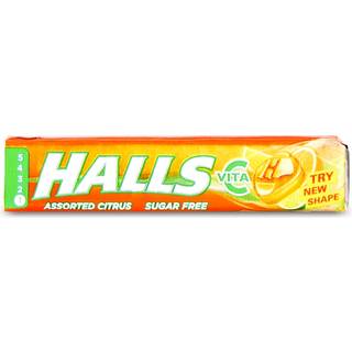 HALLS Menthol Action Halspastiller Citrus Mix Vitamin C 32g