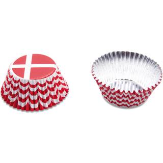 Flag Muffinsforme Danmark - 50 stk., Städter