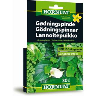 HORNUM Gødningspinde - Green, BD 30 stk. - 39.95 kr.