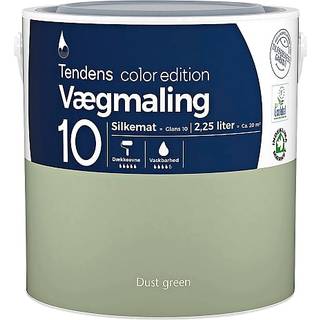 Tendens vægmaling silkemat glans 10 2.25 liter (På lager i varehus)