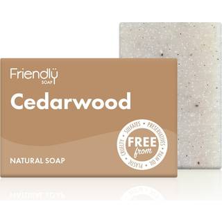 Friendly Soap Natural Soap Cedarwood Naturlig sæbe 95 g - 95 g