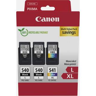 Canon PG 540Lx2/CL-541XL / 5224B017 Multi Pack - Blækpatron Cyan, Magenta, Gul