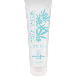 Australian Gold Hemp Nation Body Scrub Sea Salt & Sandalwood, 235 ml.