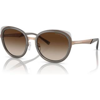 Emporio Armani EA2146 336113 53 Solbriller Kvinder Guld - Transparent Grey - 53mm