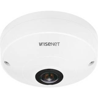 Hanwha Vision Hemispheric Kamera QNF-9010 1,8mm Überwachungskamera mit 12 Megapixel Auflösung. professionelle Kamera für innen - weiß