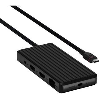 Unisynk 9 Port USB-C Hub 100W Black