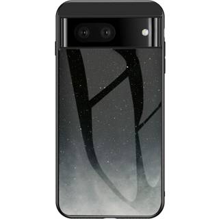 Google Pixel 7A Cover med Glasbagside - Blå Himmel