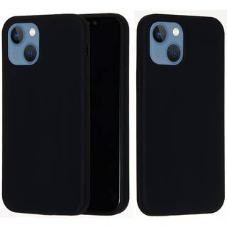 iPhone 15 Liquid Silikone Cover - Sort