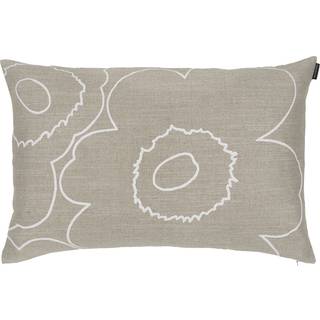 Marimekko Piirto Unikko Pudebetræk 40x60 Cm Sand/t - Pyntepuder & Betræk Hør Hvid - 073023-811