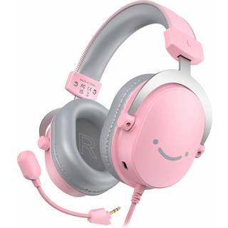 Fifine H9 7.1 Gaming Headset RGB - Lyserød