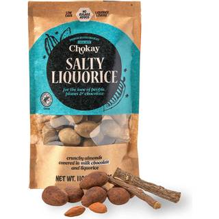 Chokay Snack bite Salty Licorice Chocolate Almonds - 110 g