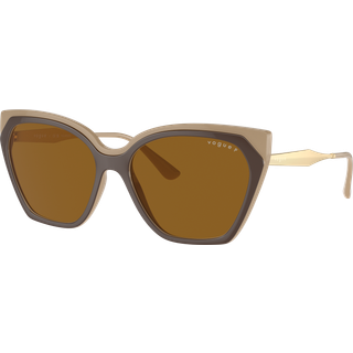 VOGUE EYEWEAR Kvinde VO5521S 310183 Solbriller Injiceret Brun Brun Cat Eye Polariseret
