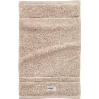 Gant Home Premium Håndklæde 30x50 Cm Silver Sand - Håndklæder & Badelagner Økologisk Bomuld - 852012402-267