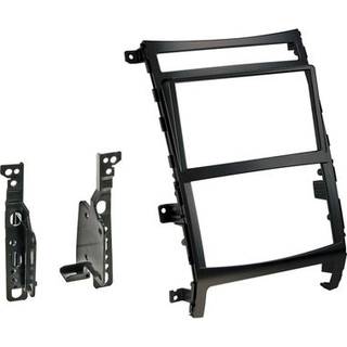 Monteringsram 2-din Hyundai ix55 09-, veracrus 06- svart