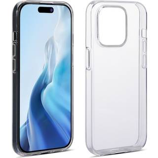 iiglo iPhone 15 Pro Pro Silikone cover (gennemsigtig)