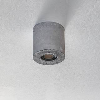 Loftlampe Ara som cylinder i beton Ø 10 cm
