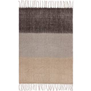 Yard Yard Flint Grey Rawton Ombre Herringbone Throw