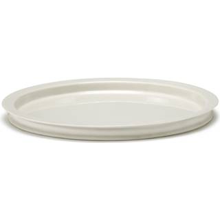 Serax Dune Tallerken Ø23 Cm - Middagstallerkner Porcelæn Hvid - B4023201-001