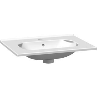 Scanbad Delta Karat håndvask 60 cm porcelæn hvid